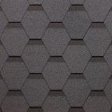 Гибкая черепица Docke коллекция Сота, м2, цвет Серый